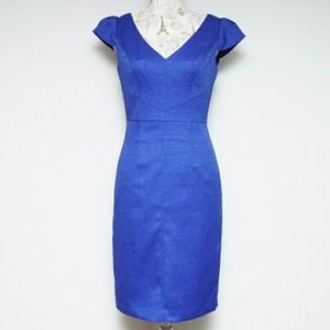 Blue Adrianna Papell dress